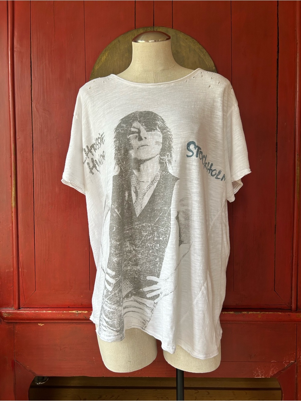 MAGNOLIA Pearl Chrissie Hynde Pretenders Stockholm Graphic Tee, Cotton, O/S